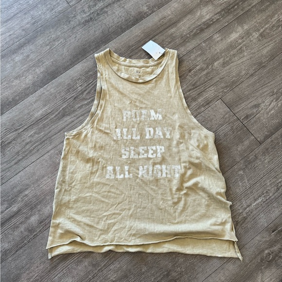 AERIE psycho oversized tank top 🤍 - Picture 4 of 12